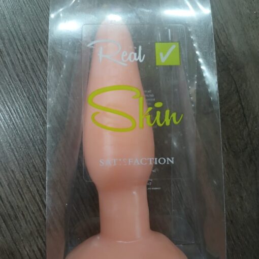 Plug Anal Liso Real Skin