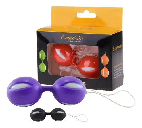 Bolas Chinas Vaginales Kegel Con Peso Vibración En Silicona