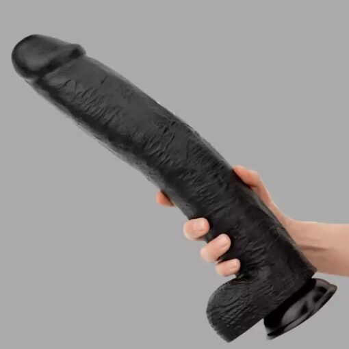 Dildo Gigante XXL-Realista Negro