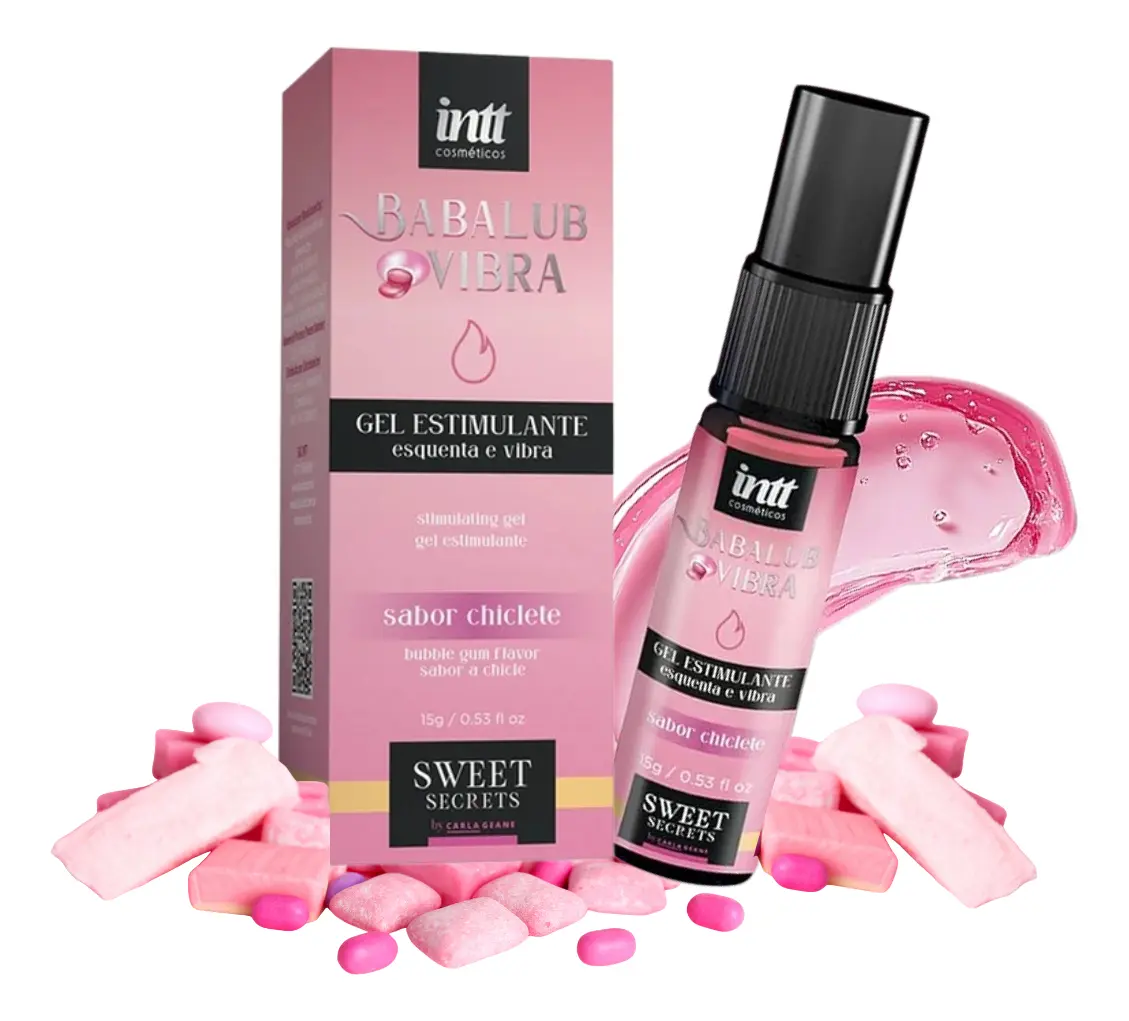Babalub Vibra Hot, aroma a chicle unisex
