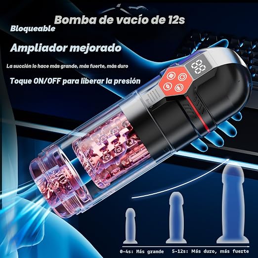 Mrgras Bomba de pene masturbador masculino - Imagen 10