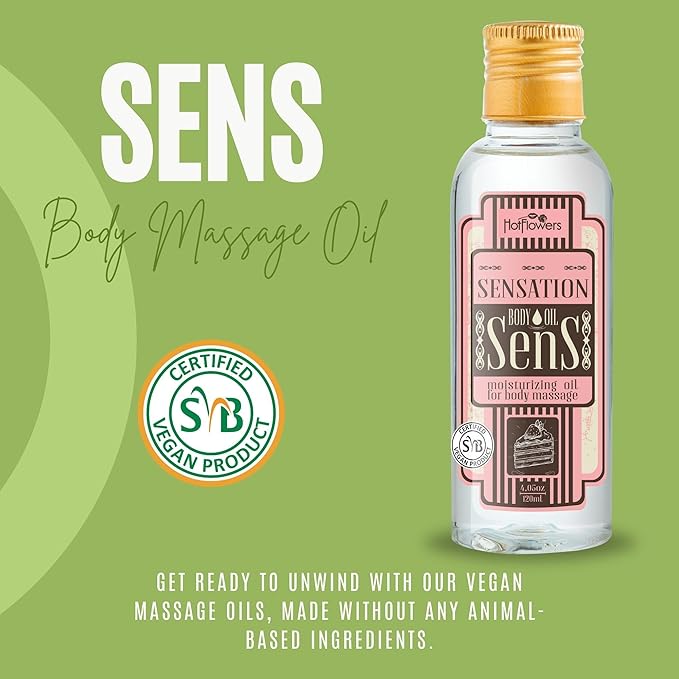 Aceite de masaje Sens – hidrata y nutre - Imagen 3